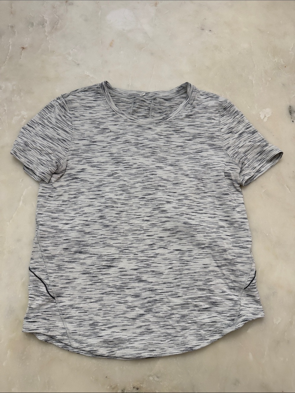 lululemon athletica Heathered Short Sleeve Tee - Light Gray